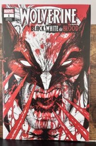 Wolverine Black, White and Blood # 1 Tyler Kirkham Trade Dress Variant