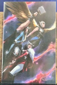 Thor vol. 6 # 10 Miguel Mercado Virgin Variant Cover