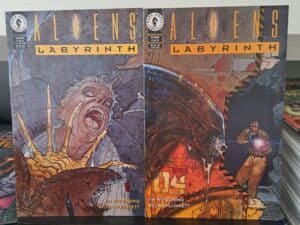 Aliens: Labyrinth # 1 t/m 4 Complete set - Image 2