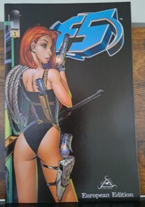 F5 # 1 European Edition Foil Cover