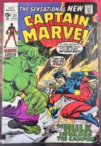 Captain Marvel # 21