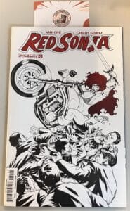 Red Sonja # 3 (2017-serie) Cover J Retailer Incentive