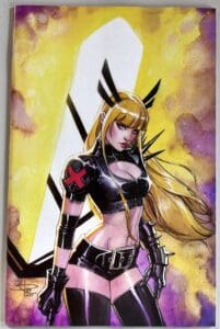 New Mutants vol. 4 # 30 Sabine Rich Virgin Variant Cover