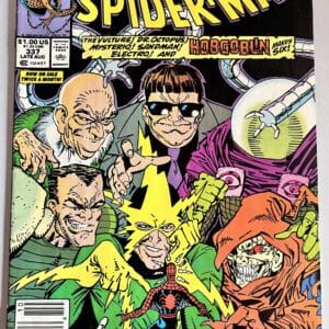 Amazing Spider-man # 337 Newsstand Edition