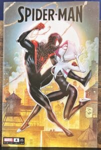 Spider-man vol. 4 # 4 Tony Daniel Trade Dress Variant