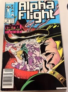 Alpha Flight # 50 Newsstand Edition (Marvel Comics)