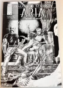 Aria # 1 Blanc & Noir Variant (Image Comics)