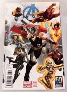 Avengers vol. 4 # 16 (Marvel Comics) 50th Anniversary Variant