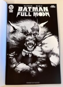 Batman Full Moon # 3 Cover A Glow in the Dark (DC Comics)