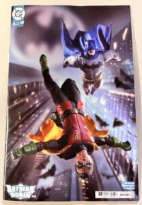 Batman and Robin # 15 Cover E McFarlane Toys Card Stock variant (DC Comics)