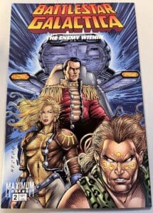 Battlestar Galactica: The Enemy Within # 1 - 3 Complete set (Maximum Press) - Afbeelding 2