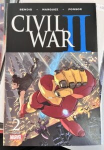 Civil War II # 2 (Marvel Comics) 2nd printing