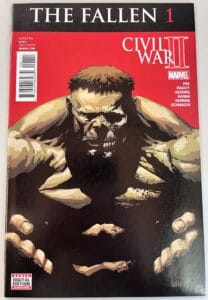 The Fallen # 1 (Marvel Comics) Civil War II Tie-in