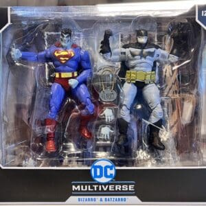 DC Multiverse Action Figure 2-Pack Bizarro & Batzarro 18 cm