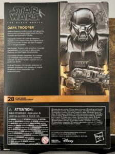 Star Wars the Black Series the Mandalorian: Dark Trooper 15 cm - Image 2