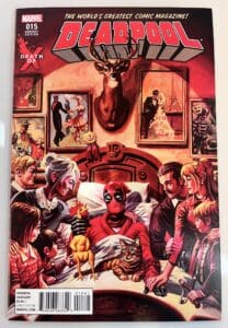 Deadpool vol. 5 # 15 Death of X Dan Brereton Variant (Marvel Comics)