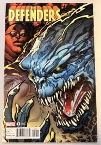 Defenders vol. 4 # 3 (Marvel Comics) Jim Lee X-men Trading Card Variant