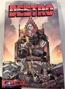 DESTRO TP VOL 01 ANDREI BRESSAN & ADRIANO LUCAS BOOK MARKET COVER