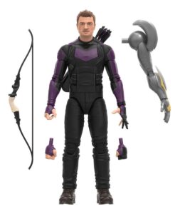 Avengers Figure: Hawkeye Marvel Legends Series Action Figure 2022 Infinity Ultron BAF: Marvel's Hawkeye 15 cm