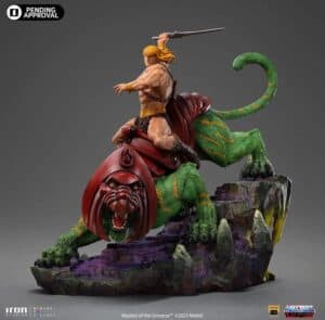 Masters of the Universe Deluxe Art Scale Statue 1/10 He-man and Battle Cat 31 cm - Image 6