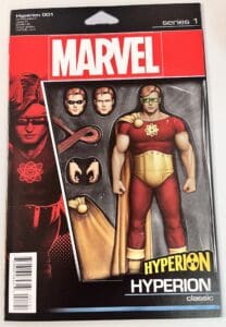 Hyperion # 1 John Tyler Christopher Action Figure Variant (Marvel Comics)