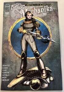 LADY MECHANIKA THE DEVIL IN THE LAKE #4 (OF 4) CVR A JOE BENITEZ