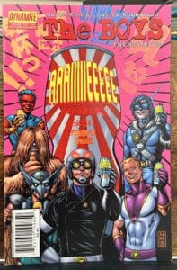 The Boys # 25 Carlos Ezquerra cover