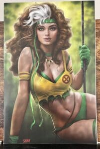 Rogue & Gambit # 4 Nathan Szerdy Virgin Variant