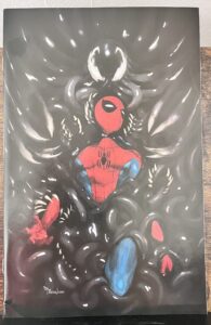 Spider-man: Spider's Shadow # 1 Miguel Mercado Virgin Variant