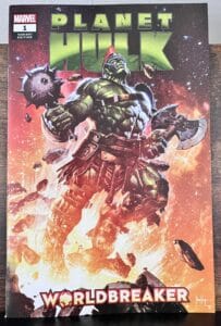 Planet Hulk: World Breaker # 1 Mico Suayan Variant Cover