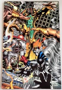 Brigade # 20 Joe Quesada Puzzle Variant Cover