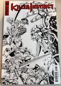 Killer Instinct # 4 Cover C 1:10 Lau B&W Incentive