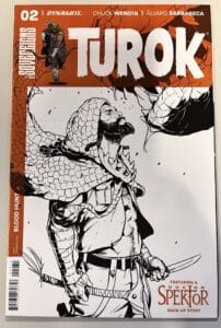 Turok vol. 2 # 2 Cover C Incentive B&W Cover