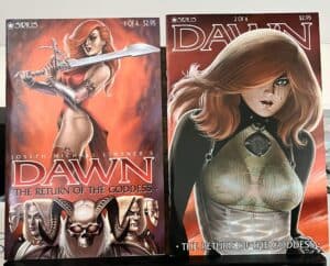 Dawn: Return of the Goddess # 1 t/m 4 Complete set