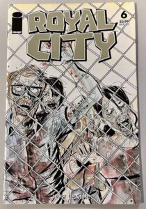 Royal City # 6 (Image Comics) Walking Dead Homage Cover