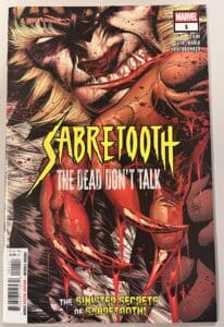 Sabretooth the dead don't talk #1 (Marvel Comics)