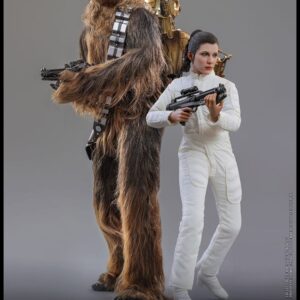 Star Wars Episode V Movie Masterpiece Action Figure 1/6 Chewbacca with Disassembled C-3PO 36 cm - Image 11