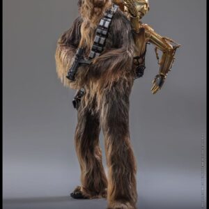 Star Wars Episode V Movie Masterpiece Action Figure 1/6 Chewbacca with Disassembled C-3PO 36 cm - Image 10