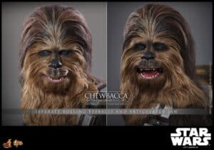 Star Wars Episode V Movie Masterpiece Action Figure 1/6 Chewbacca with Disassembled C-3PO 36 cm - Image 20