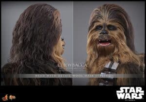 Star Wars Episode V Movie Masterpiece Action Figure 1/6 Chewbacca with Disassembled C-3PO 36 cm - Image 19