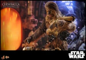 Star Wars Episode V Movie Masterpiece Action Figure 1/6 Chewbacca with Disassembled C-3PO 36 cm - Image 17