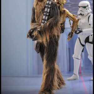 Star Wars Episode V Movie Masterpiece Action Figure 1/6 Chewbacca with Disassembled C-3PO 36 cm - Image 15