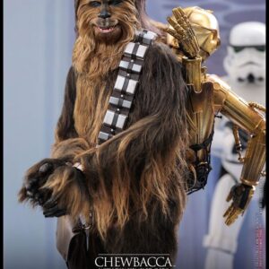 Star Wars Episode V Movie Masterpiece Action Figure 1/6 Chewbacca with Disassembled C-3PO 36 cm - Image 14