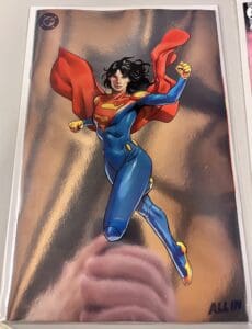 SUPERMAN #19 COVER F DANIEL SAMPERE ALL IN FOIL VARIANT - Image 2
