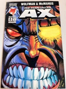 The Man called A-X # 0 - 5 Complete set (Malibu Comics)