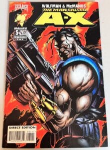 The Man called A-X # 0 - 5 Complete set (Malibu Comics) - Image 4