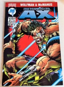 The Man called A-X # 0 - 5 Complete set (Malibu Comics) - Image 6