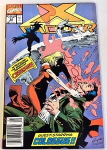 X-Factor # 54 Newsstand Edition (Marvel Comics)