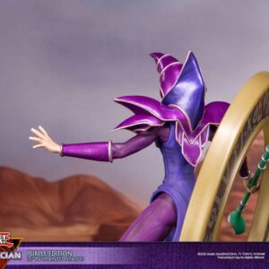 Yu-Gi-Oh! PVC Statue Dark Magician Purple Version 29 cm - Afbeelding 14