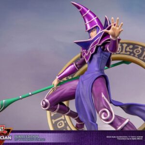 Yu-Gi-Oh! PVC Statue Dark Magician Purple Version 29 cm - Afbeelding 13